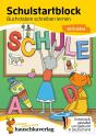 Schulstart-Block Ab 6 Jahre - Buchstaben Schreiben Lernen : Vorschule Und Schulanfang - Einschulung Mädchen, Einschulung Junge - Buchstaben Lernen - Preview