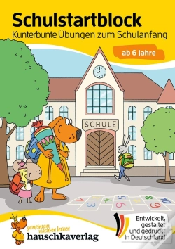 Capa do artigo Schulstart-Block Ab 6 Jahre - Kunterbunte Übungen Zum Schulanfang : Vorschule Und Schulanfang - Einschulung Mädchen, Einschulung Junge - Buchstaben Un