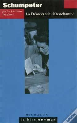 Capa do artigo Schumpeter ; La Democratie Desenchantee