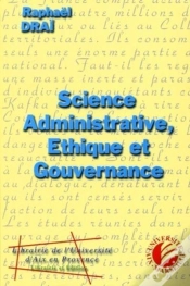 Capa do artigo Science Administrative, Etique Et Gouvernance