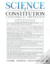 Capa do artigo Science And Constitution
