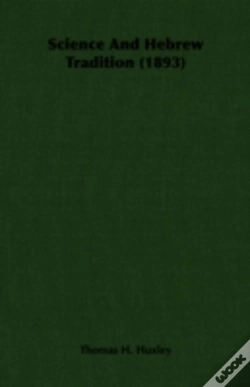 Capa do artigo Science And Hebrew Tradition (1893)