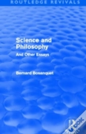 Science And Philosophy (Routledge Revivals)