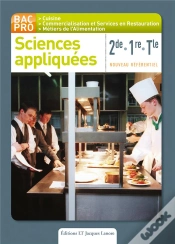 Capa do artigo Sciences Appliquee 2e/1e/Terminalebac Pro 3 Ans Cuisine Eleve