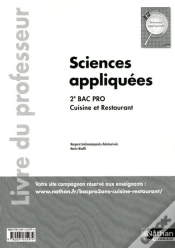 Capa do artigo Sciences Appliquees 2eme Bac Pro Cuisine Et Restaurant - Professeur 2011