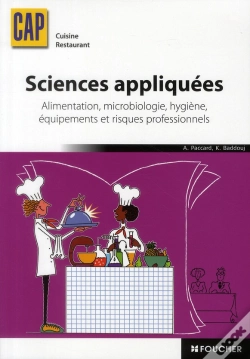 Capa do artigo Sciences Appliquées ; Alimentation, Microbiologie, Hygiène, Équipements Et Risques Professionnels ; Cap Cuisine Restaurant