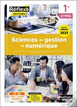Capa do artigo Sciences De Gestion Et Numérique - 1re Stmg - Coll. Réflexe - Éd. 2025 - Livre + Licence