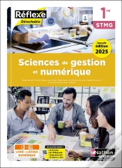 Capa do artigo Sciences De Gestion Et Numérique - 1re Stmg - Coll. Réflexe - Éd. 2025 - Livre + Licence