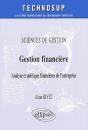 Sciences De Gestion Gestion Financiere Analyse Et Politique Financieres De L'Entreprise - Preview