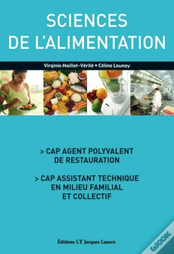 Capa do artigo Sciences De L'Alimentation ; Cap Agent Polyvalent De Restauration ; Cap Assistant Technique En Milieu Familial