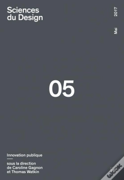 Capa do artigo Sciences Du Design 5-2017 Design Et Innovation Publique T5