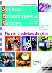 Capa do artigo Sciences Economiques & Sociales ; 2nde ; Fichier D