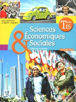 Capa do artigo Sciences Economiques Et Sociales ; Terminale Es ; Manuel De L'Eleve