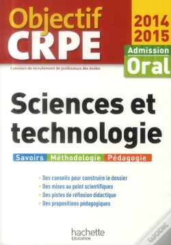 Capa do artigo Sciences Et Technologie ; Admission Oral (Edition 2014/2015)