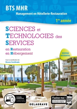 Capa do artigo Sciences Et Technologies Des Services (Sts) ; Bts Mhr 1re Année ; Pochette Élève (Édition 2019)