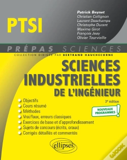 Capa do artigo Sciences Industrielles De L'Ingénieur Ptsi - Nouveaux Programmes - 3e Édition