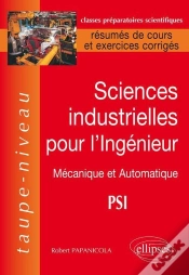 Capa do artigo Sciences Industrielles Pour L