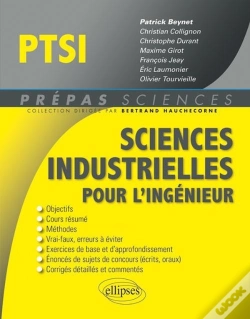 Capa do artigo Sciences Industrielles Pour L'Ingenieur Ptsi