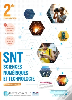 Capa do artigo Sciences Numeriques Et Technologie 2nde, Manuel Eleve, Edition 2021