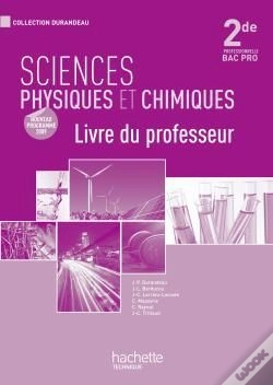 Capa do artigo Sciences Physiques Et Chimiques ; 2nde Professionnelle Bac Pro ; Livre Du Professeur