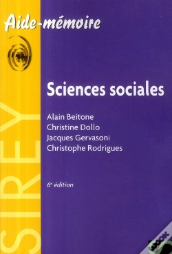 Capa do artigo Sciences Sociales (6e Édition)