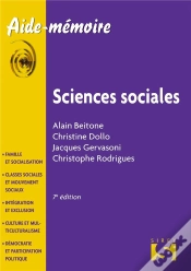 Capa do artigo Sciences Sociales (7e Édition)