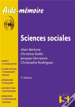 Capa do artigo Sciences Sociales (7e Édition)