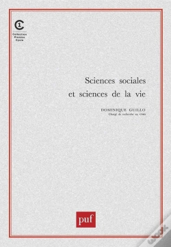 Capa do artigo Sciences Sociales Et Sciences De La Vie