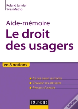 Capa do artigo Sciences Sup ; Aide-Memoire : Le Droit Des Usagers