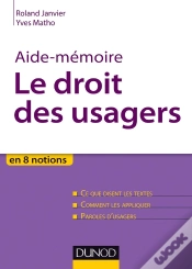 Capa do artigo Sciences Sup ; Aide-Memoire : Le Droit Des Usagers