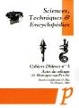 Sciences, Techniques Et Encyclopédies ; Cahiers Diderot Tome 5 - Preview