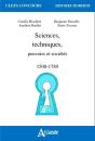 Sciences, Techniques, Pouvoirs Et Sociétés (1500-1789) - Preview