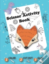 Capa do artigo Scissor Activity Book - Color Cut Out Glue
