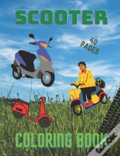 Scooter Coloring Book