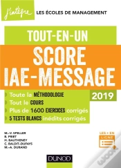 Capa do artigo Score Iae-Message - 2019 - Tout-En-Un