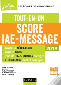 Capa do artigo Score Iae-Message - 2019 - Tout-En-Un