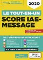 Score Iae-Message ; Le Tout-En-Un (Édition 2020) - Preview