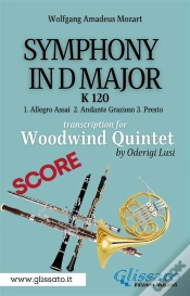 Capa do artigo (Score) Symphony K 120 - Woodwind Quintet