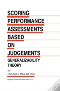 Capa do artigo Scoring Performance Assessments Based On Judgements