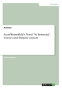 Scott Westerfield'S Novel So Yesterday. Literary And Didactic Aspects - Preview