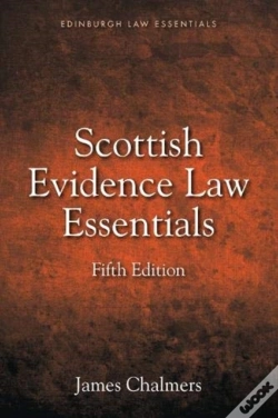 Capa do artigo Scottish Evidence Law Essentials