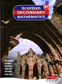 Capa do artigo Scottish Secondary Maths Red 1 Student Book