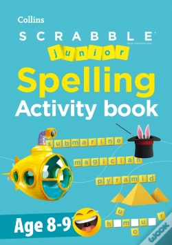 Capa do artigo Scrabbleâ„¢ Junior Spelling Activity Book Age 8-9