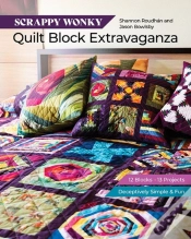 Capa do artigo Scrappy Wonky Quilt Block Extravaganza