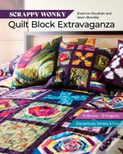Capa do artigo Scrappy Wonky Quilt Block Extravaganza