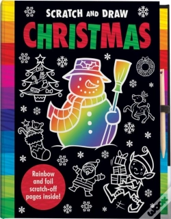 Capa do artigo Scratch And Draw Christmas - Scratch Art Activity Book