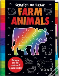 Capa do artigo Scratch And Draw Farm Animals - Scratch Art Activity Book