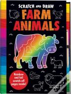 Scratch And Draw Farm Animals - Scratch Art Activity Book