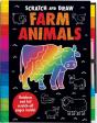 Scratch And Draw Farm Animals - Scratch Art Activity Book - Preview