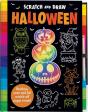 Scratch And Draw Halloween - Scratch Art Activity Book - Preview